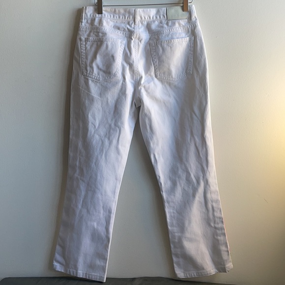 White Floral Lauren Ralph Lauren Jeans Size 8 - Picture 4 of 11